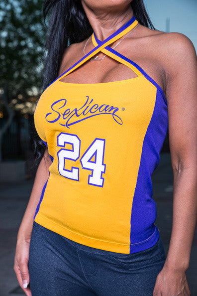 Sexican Jersey Long Cut two way tie button/Sexican Crop Top Jersey