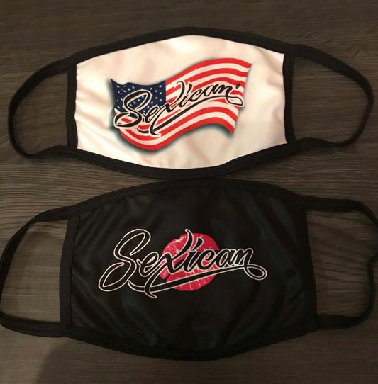 Sexican Mask USA / Sexican Lip Logo Mask